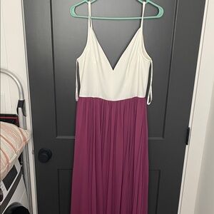BLHDN two tone maxi dress - size 10